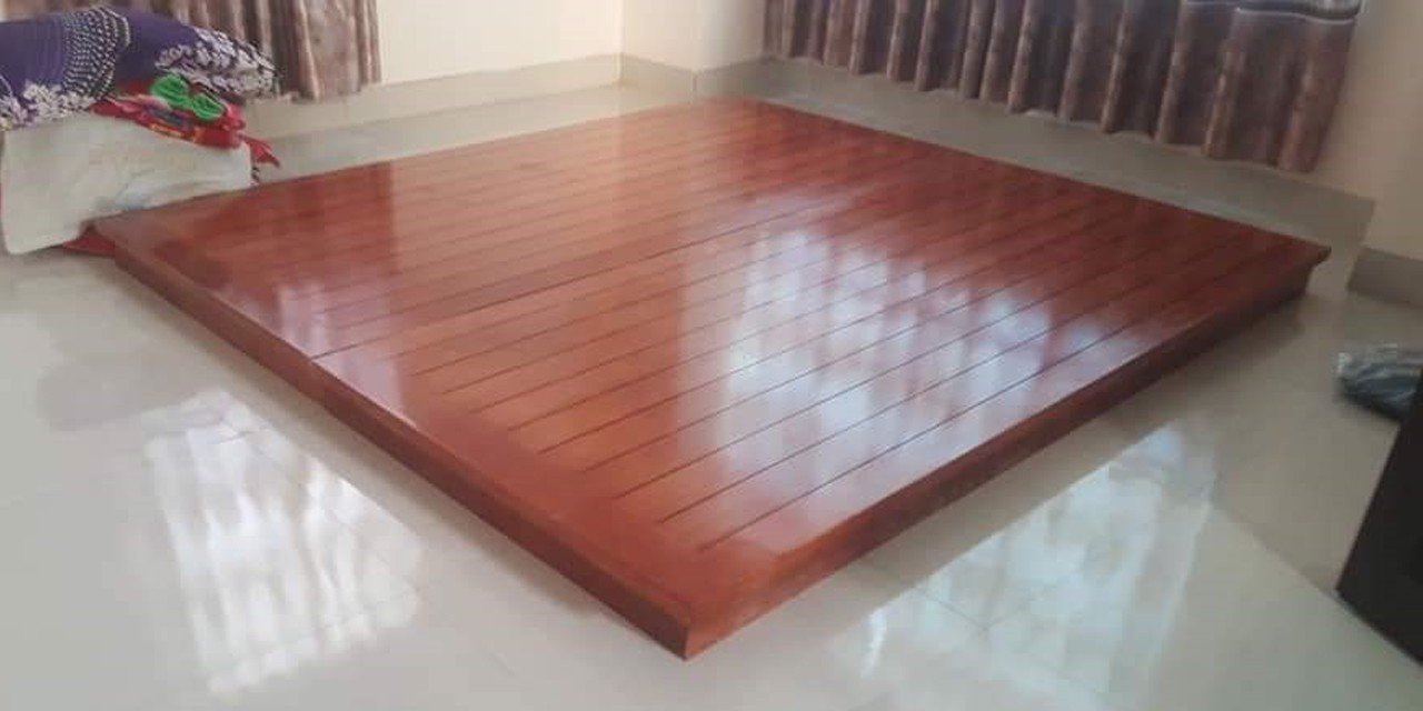 Phản Hộp Gỗ Xoan đào Lào